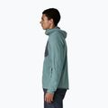 Férfi trekking pulóver Patagonia R1 Air Full Zip Hoody blue sage 4