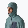 Férfi trekking pulóver Patagonia R1 Air Full Zip Hoody blue sage 5