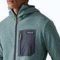Férfi trekking pulóver Patagonia R1 Air Full Zip Hoody blue sage 7