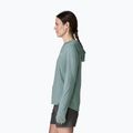 Női pulóver Patagonia Capilene Cool Sun Hoody nouveau green/blue sage x-dye 4