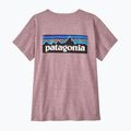 Női póló Patagonia P-6 Logo Responsibili-Tee qulet violet 5