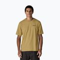 Férfi póló Patagonia Flying Fish Responsibili Tee limestone yellow/heritage fitz