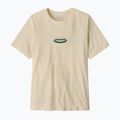 Férfi póló Patagonia '95 Oval Logo undyed natural