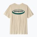 Férfi póló Patagonia '95 Oval Logo undyed natural 2