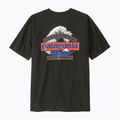 Férfi túrapóló Patagonia Great Waves Responsibili Tee black 2