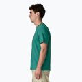 Férfi póló Patagonia P-6 Logo gem green 4