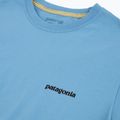 Férfi póló Patagonia P-6 Shore blue logo 3
