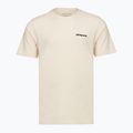 Férfi póló Patagonia P-6 Logo undyed natural
