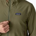 Férfi softshell dzseki Patagonia R1 TechFace Hoody basin green 9