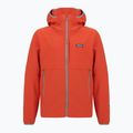 Férfi softshell dzseki Patagonia R1 TechFace Hoody hot ember
