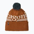 Téli sapka Patagonia Powder Town hut tripper logo: cinnamon brown