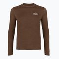 Férfi trekking longsleeve Patagonia Cap Cool Daily Hut Tripper LS berm brown - light berm brown x-dye