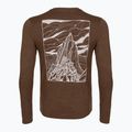 Férfi trekking longsleeve Patagonia Cap Cool Daily Hut Tripper LS berm brown - light berm brown x-dye 2