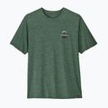 Férfi póló Patagonia Cap Cool Daily Great Waves canopy green - light canopy green x-dye