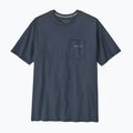 Férfi póló Patagonia Boardshort Logo Pocket Responsibili summit blue