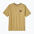 Férfi póló Patagonia Great Waves Responsibili-Tee lynx tan