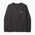 Férfi hosszú ujjú póló Patagonia Fitz Roy Foothills LS ink black