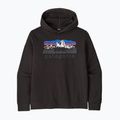 Férfi trekking pulóver Patagonia Fitz Roy Foothills Daily Hoody black