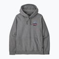 Férfi pulóver Patagonia Great Waves Uprisal Hoody gravel heather 3