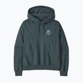 Női túra pulóver Patagonia Great Waves Daily Hoody summit blue