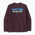 Férfi hosszú ujjú póló Patagonia P-6 Logo Responsibili berry fig 2