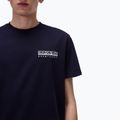 Férfi Napapijri S-Vignonil back blu marine póló 3