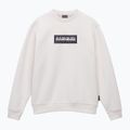 Férfi Napapijri B-Box Logo C fehér whisper pulóver 4