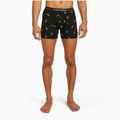Férfi thermo boxeralsó jégtörő Anatomica Snow Day fekete/peridot/aop 2