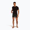 Férfi thermo boxeralsó jégtörő Anatomica Snow Day fekete/peridot/aop 7