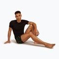 Férfi thermo boxeralsó jégtörő Anatomica Snow Day fekete/peridot/aop 8