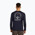 Férfi hosszú ujjú icebreaker Merino 150 Tech Lite Road To Cook midnight navy 3