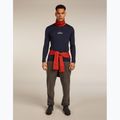 Férfi hosszú ujjú icebreaker Merino 150 Tech Lite Road To Cook midnight navy 7