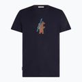 Férfi póló icebreaker Merino 150 Tech Lite Bear Tour midnight navy 7