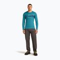 Férfi Icebreaker Merino 200 Oasis Crewe Crewe Elevation Line topaz termikus hosszú ujjú ruha 2