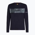 Férfi hőaktív pulóver icebreaker Merino 200 Oasis Crewe Elevation Line midnight navy 7
