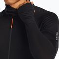 Férfi termikus overál icebreaker Merino 200 Oasis+ fekete/natúr/cb 7