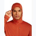 Férfi Icebreaker Merino 260 Quantum IV Zip Hoodie achate 5
