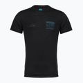 Férfi póló icebreaker Merino Blend 125 Cool-Lite Sphere Trail fekete