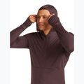 Férfi Icebreaker Merino 200 RealFleece Descender Zip Hoodie java trekking melegítőfelső 5