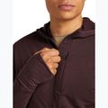 Férfi Icebreaker Merino 200 RealFleece Descender Zip Hoodie java trekking melegítőfelső 6