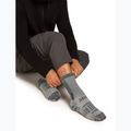 Férfi zokni icebreaker Merino Hike+ Mountaineer Mid Calf jet heather/fekete 4