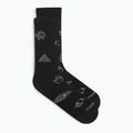 Icebreaker Merino Ultralight Crew Camp Ess fekete/alloy férfi zokni 2