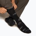 Icebreaker Merino Ultralight Crew Camp Ess fekete/alloy férfi zokni 3