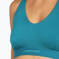 Icebreaker Merino 125 Cool-Lite Sprite Racerback topáz termál melltartó 6