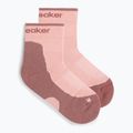 Icebreaker női zokni Merino Hike+ Light Mini Mini blush/summit 2