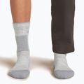 Icebreaker női zokni Merino Hike+ Medium Crew blizzard heather/alloy 4