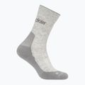Icebreaker női zokni Merino Hike+ Light Crew blizzard heather/alloy