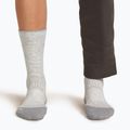 Icebreaker női zokni Merino Hike+ Light Crew blizzard heather/alloy 4