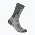 Női zokni Icebreaker Merino Hike+ Mountaineer Mid Calf jet heather/black 2
