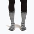 Női zokni Icebreaker Merino Hike+ Mountaineer Mid Calf jet heather/black 3